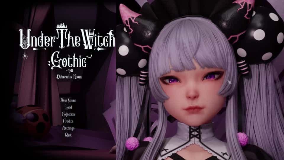 魔女的入侵~黛博拉的房间游戏封面